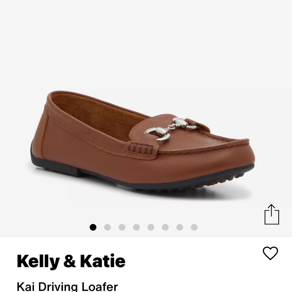 Kelly & Katie Tan Kids Moccasins